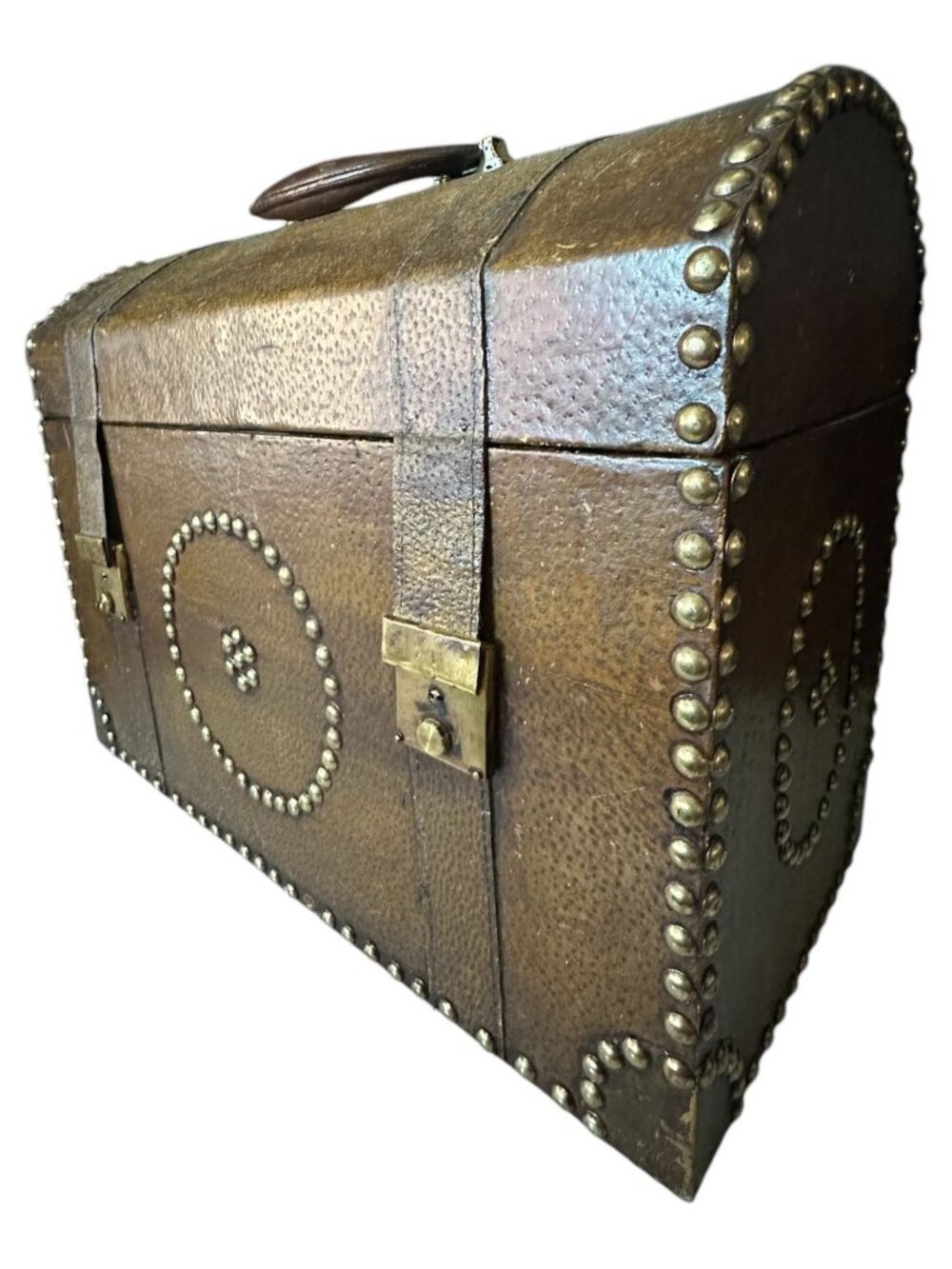 Vintage Style Studded Storage Trunk / Decorative Chest